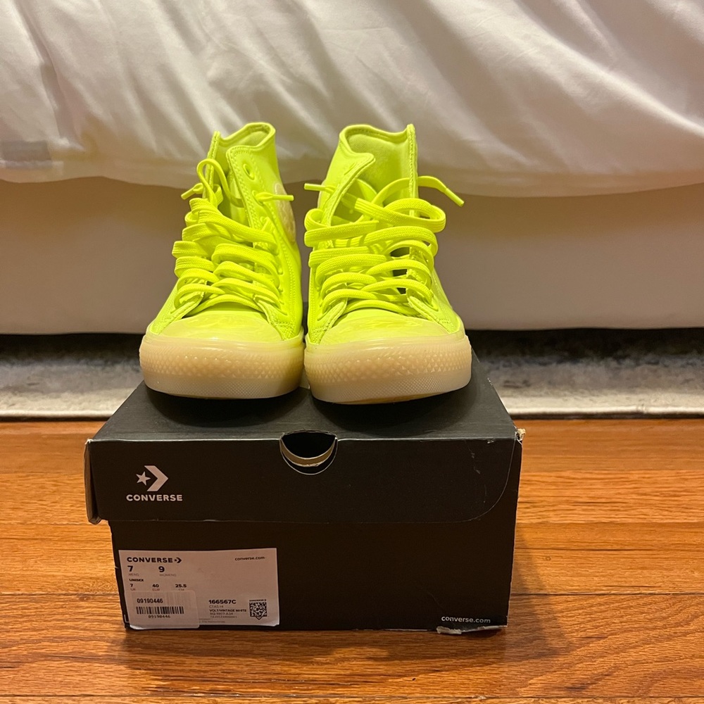 Leather Volt Converse Chuck Taylor